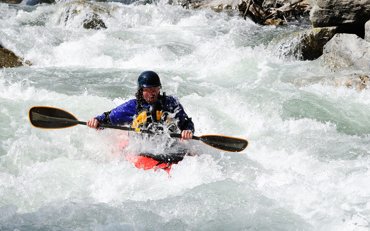 Kayaking the Lochsa River